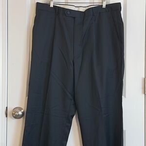 Bachrach Black Suit Dress Pants 40x32